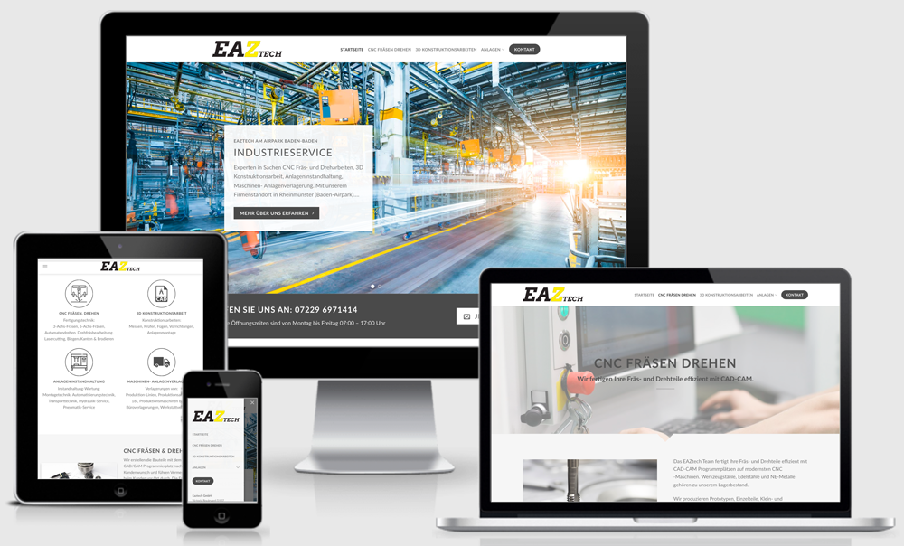 eaztech-cnc-unternehmen-website